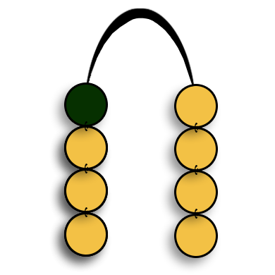 Figura del odù Ogbe sa